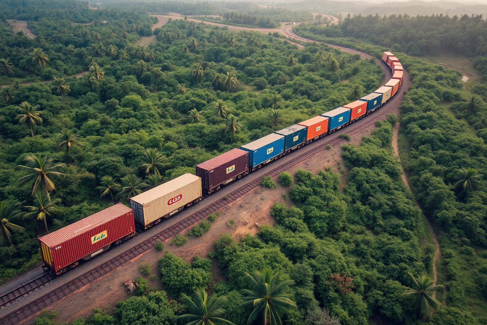 Container Logistics · 2,400t Capacity