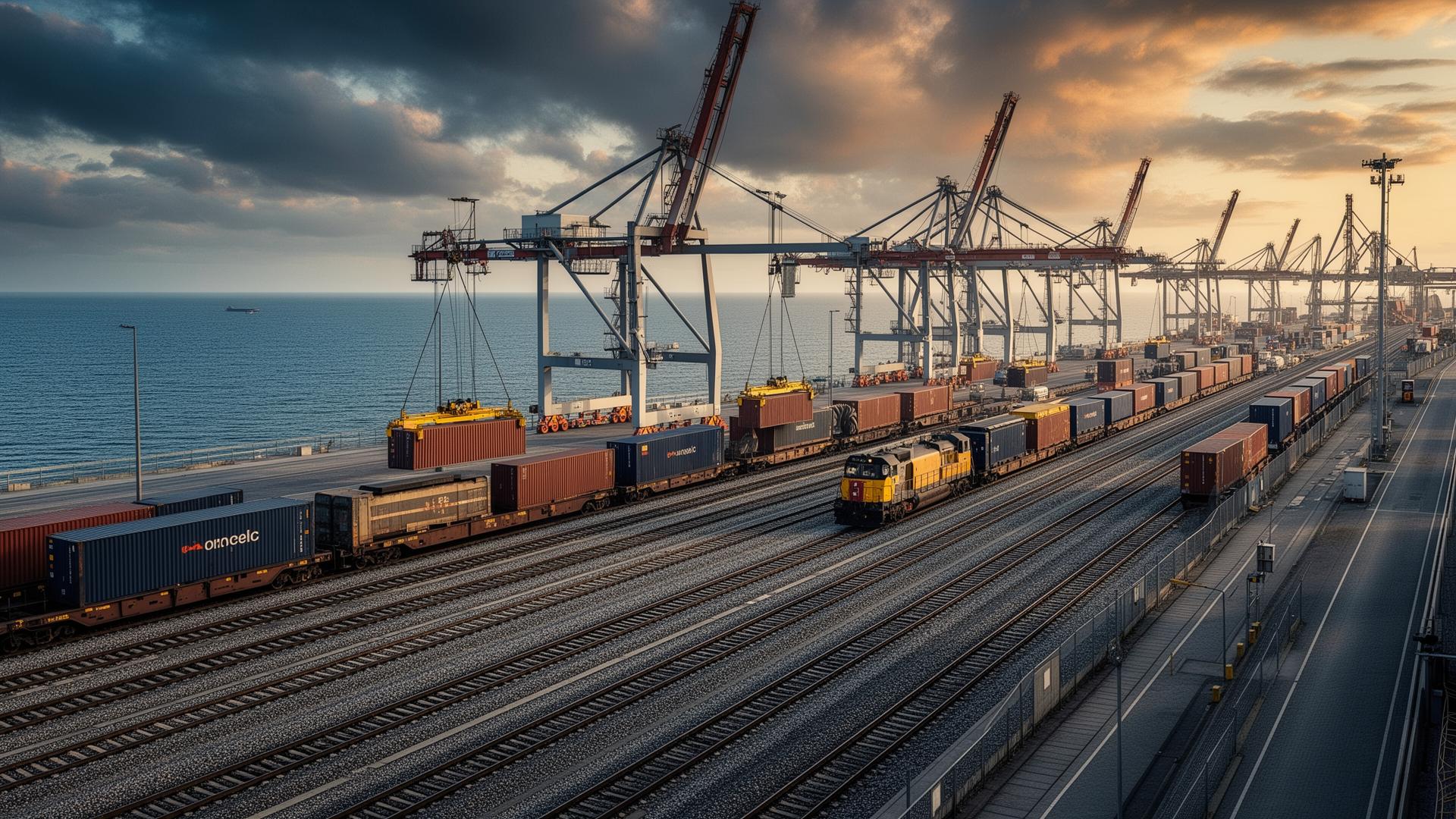 Intermodal Cranes · Container Transfer